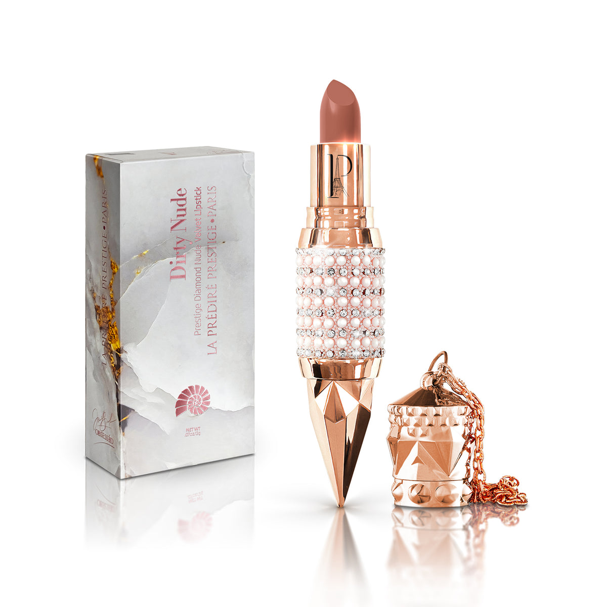 Dirty Nude Prestige Diamond Nude Velvet Lipstick – La Predire Prestige