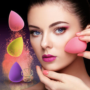Ultra Flawless Makeup Sponge & Holder - Purple