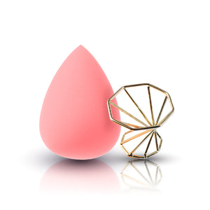 Ultra Flawless Makeup Sponge & Holder - Pink