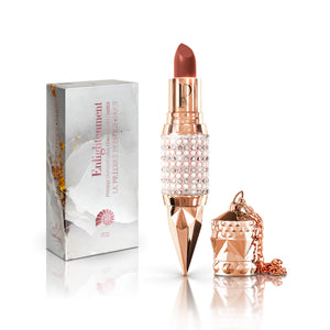 Enlightenment Prestige Diamond Lotus Flower Velvet Lipstick