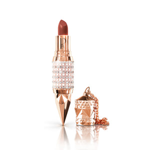 Enlightenment Prestige Diamond Lotus Flower Velvet Lipstick