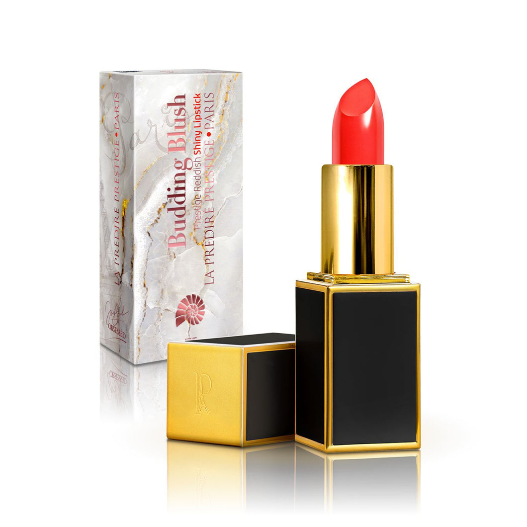 Budding Blush Prestige Reddish Shiny Lipstick